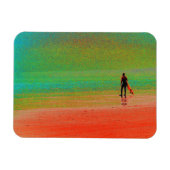 Cornwall Surfer Magnet (Horizontal)