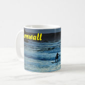 Cornwall Surfing Kaffeetasse (Vorderseite Links)