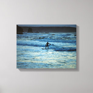 Cornwall Surfing Leinwanddruck