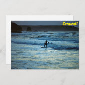 Cornwall-Surfkarte (Vorne/Hinten)