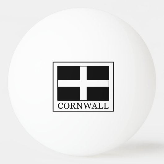 Cornwall Tischtennisball (Vorderseite)