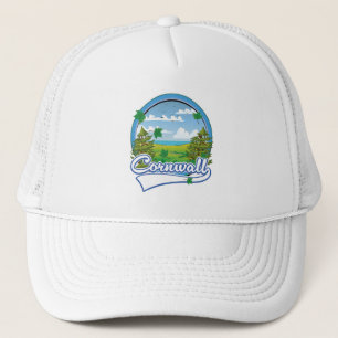 Cornwall Travel Logo Truckerkappe