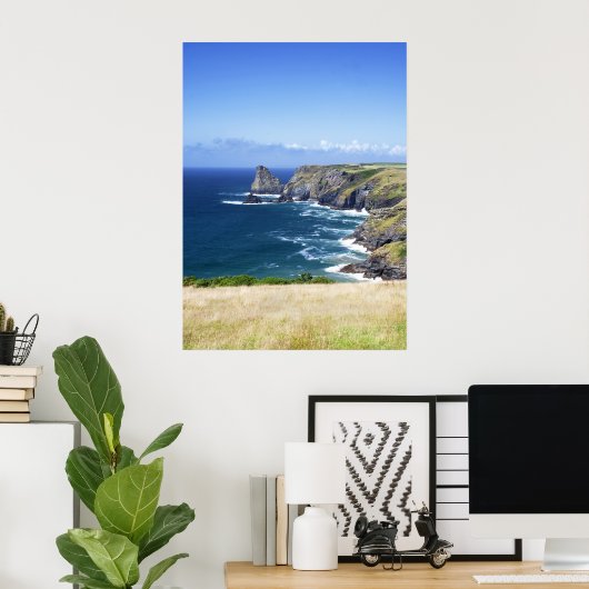 Cornwall - Untere Cove Poster (Heimbüro)