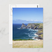 Cornwall - Untere Cove Postkarte (Vorne/Hinten)