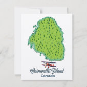 Cornwallis Island, Kanada Reiseplan (Rückseite)