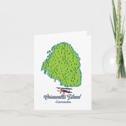Cornwallis Island, Kanada Reiseplan (Vorderseite)