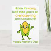 Corny A-Mais-Ing Vater Ersatztafel des Vaters Karte (Vorderseite)