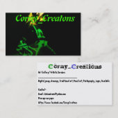 Corny_Creations Visitenkarte (Vorne/Hinten)