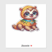 Corny Cuteness Halloween � die süßeste Slots-Überg Aufkleber (Blatt)