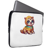 Corny Cuteness Halloween ist die süßeste Sloth-Übe Laptopschutzhülle (Vorne Rechts)