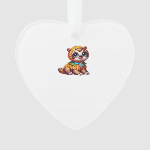 Corny Cuteness Halloween�s Süßester Faultier Overs Ornament