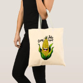 Corny Joke Expert: Fun & Whimsical Corn Graphic Tragetasche (Vorderseite (Produkt))