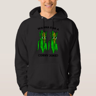Corny Joke Meme Ear Mais Pun Graphic Hoodie