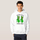 Corny Joke Meme Ear Mais Pun Graphic Hoodie (Vorne ganz)