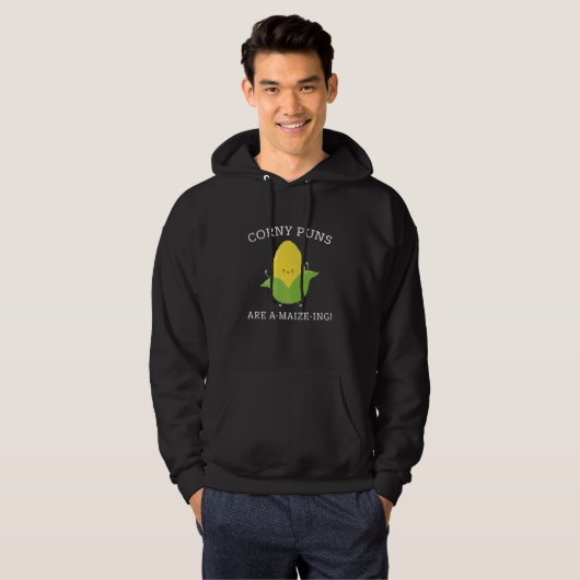 Corny Puns Hoodie (Vorne ganz)