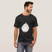 Corny Vater Joke Guess W Chicken Hintern T-Shirt (Vorne ganz)