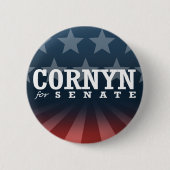 CORNYN FÜR SENAT 2014 BUTTON (Vorderseite)