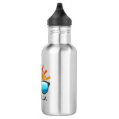 Corolla Beach North Carolina Sonnenbrille Edelstahlflasche (Rechts)