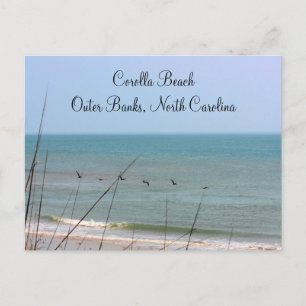 Corolla Beach OBX Postcard Postkarte