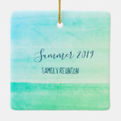 Corolla, NC Die äußeren Banken Personalisierte Orn Keramikornament (Rückseite)