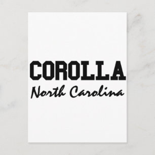 Corolla North Carolina Postkarte