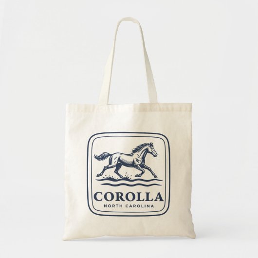 Corolla North Carolina Wildpferd läuft durch Tragetasche (Vorne)