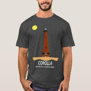 Corolla North olina Currituck Beach Lighthouse T-Shirt