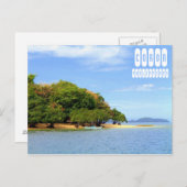 Coron Beach auf den Philippinen in Palawan Postkarte (Vorne/Hinten)