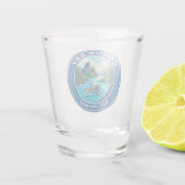 Coron-Bucht Philippinen Schnapsglas (Rückseite)