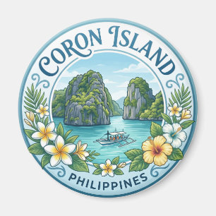 Coron Insel Philippinen Magnet