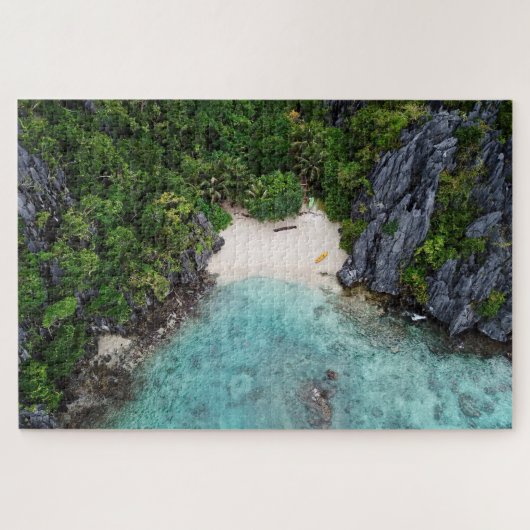 Coron Island Palawan Philippines Luftbild Puzzle (Horizontal)