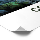 Coron Philippines Travel Print Poster (Ecke)