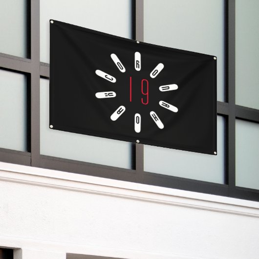 CORONA 19 HOAX Banner (Äußeres Gebäude)