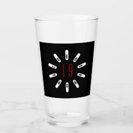 CORONA 19 HOAX Glass Glas