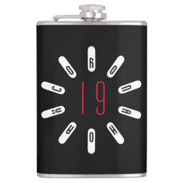 CORONA 19 HOAX Hip Flask Flachmann