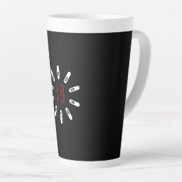 CORONA 19 HOAX Kaffeetasse Milchtasse