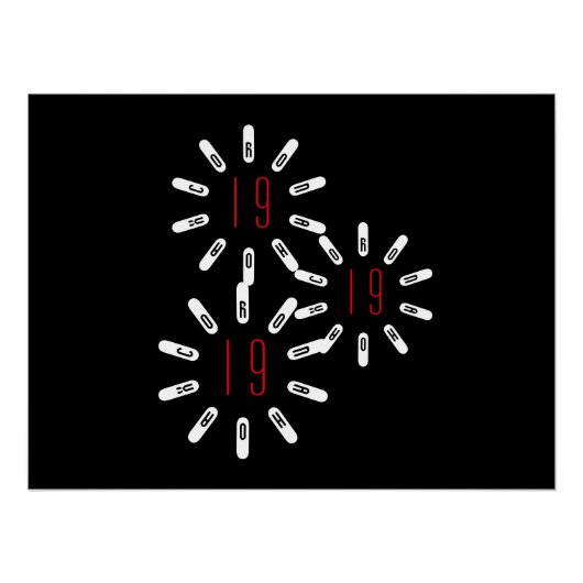 CORONA 19 HOAX Poster (Vorderseite)