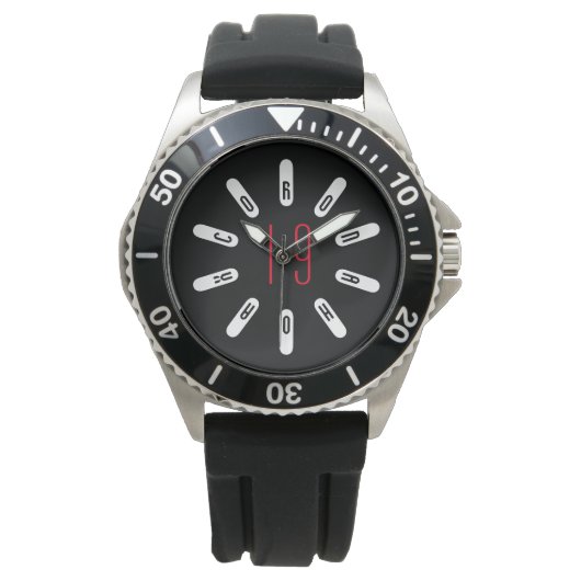 CORONA 19 HOAX Uhr (Vorderseite)