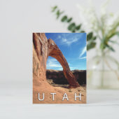 Corona Arch, Moab Area, Utah Postkarte (Stehend Vorderseite)