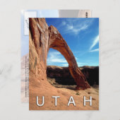 Corona Arch, Moab Area, Utah Postkarte (Vorne/Hinten)