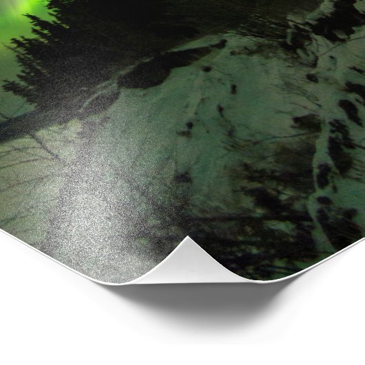 Corona Aurora Fotodruck (Ecke)