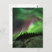 Corona Aurora Postkarte (Vorne/Hinten)