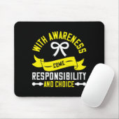 Corona-Bewusstsein - Verantwortung Mousepad (Mit Mouse)