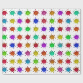 Corona Christmas decoration Geschenkpapier (Flach)