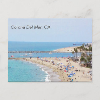 Corona Del Mar, CA Postkarte