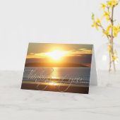 Corona Denken Sie an Ihre Karte (Gelbe Blume)