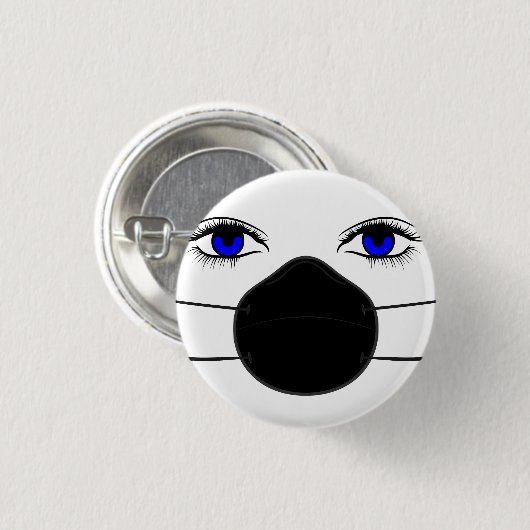 Corona Eyes Button (Vorne & Hinten)