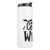 Corona Hexehy Halloween , Funny Halloween , Thermosbecher (Nach links gedreht)