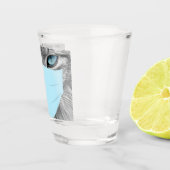 Corona-Katze Schnapsglas (Rechts)