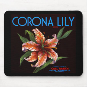 Corona-Lilie Mousepad